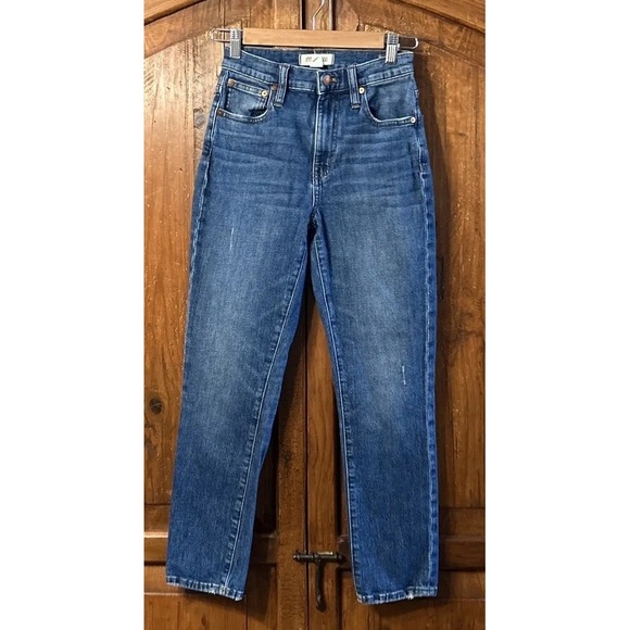 Madewell The Perfect Vintage Jeans & The High Rise Slim Crop Boyjean 23 Lot Of 2 - Picture 7 of 8